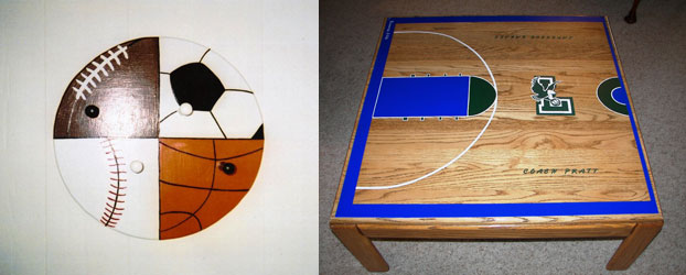 All-Sport Hanger and Coffee Table